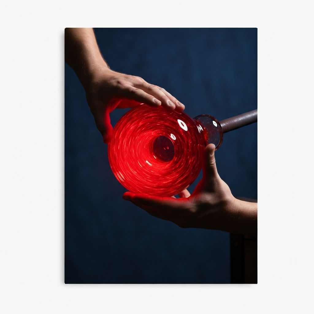 Traditional Czech Glassblowing